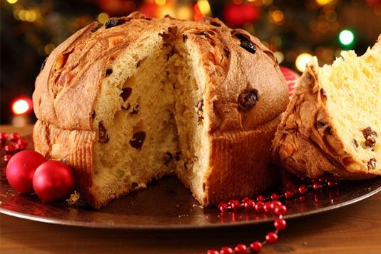 Panettone at Christmas